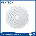 Plafond diffuseur rond, Aluminium rond diffuseur d’Air pour la climatisation (RCD-VA)